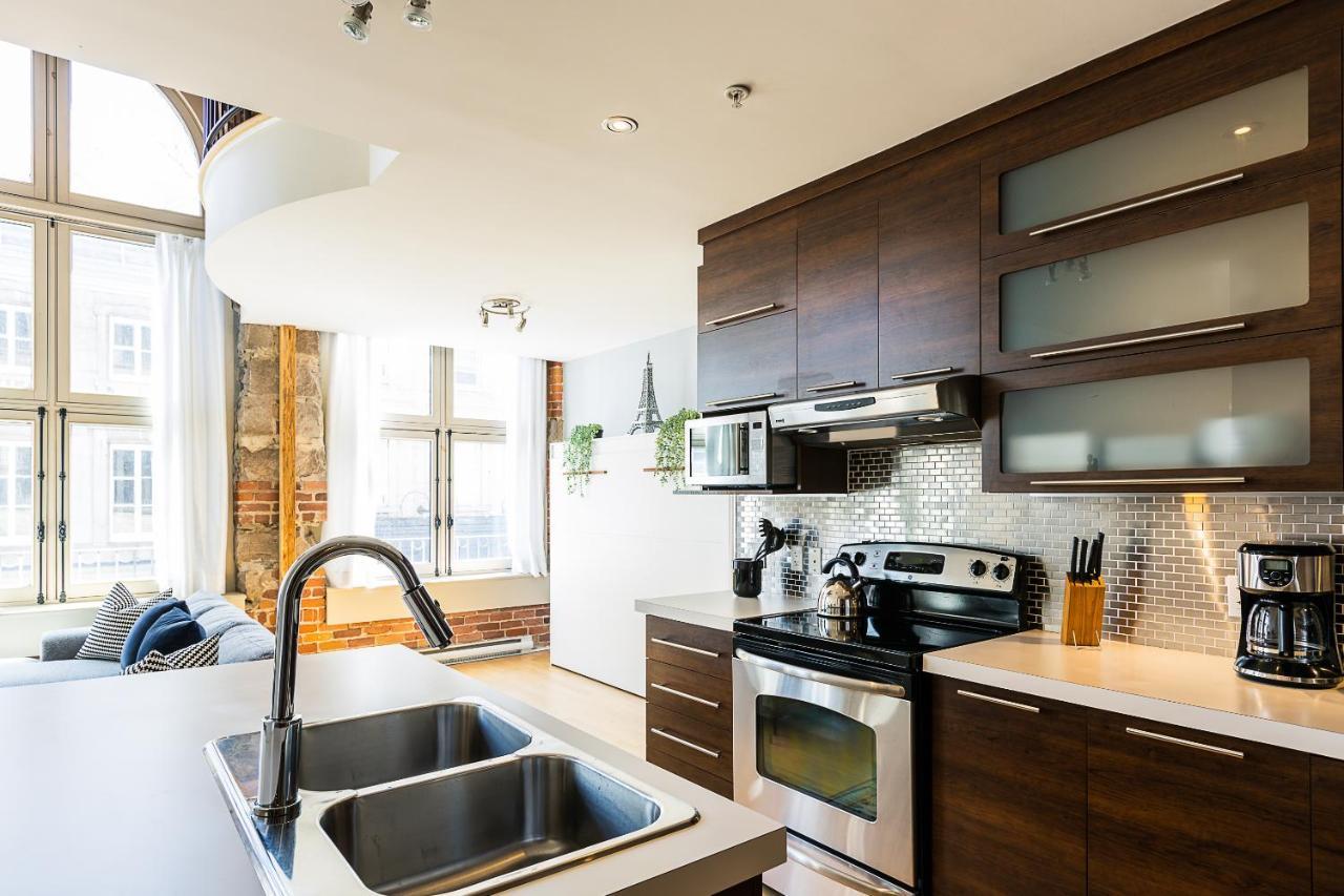 شقة Les Lofts St Jean مدينة كويبيك المظهر الخارجي الصورة