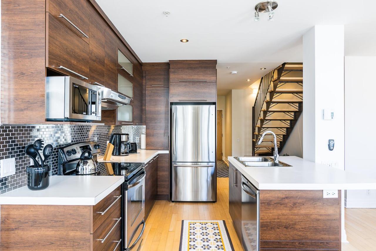 شقة Les Lofts St Jean مدينة كويبيك المظهر الخارجي الصورة