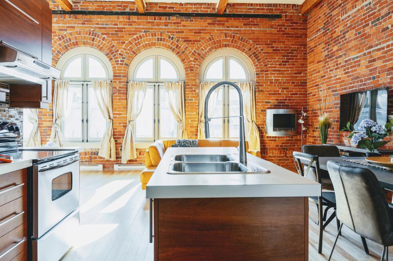 شقة Les Lofts St Jean مدينة كويبيك المظهر الخارجي الصورة
